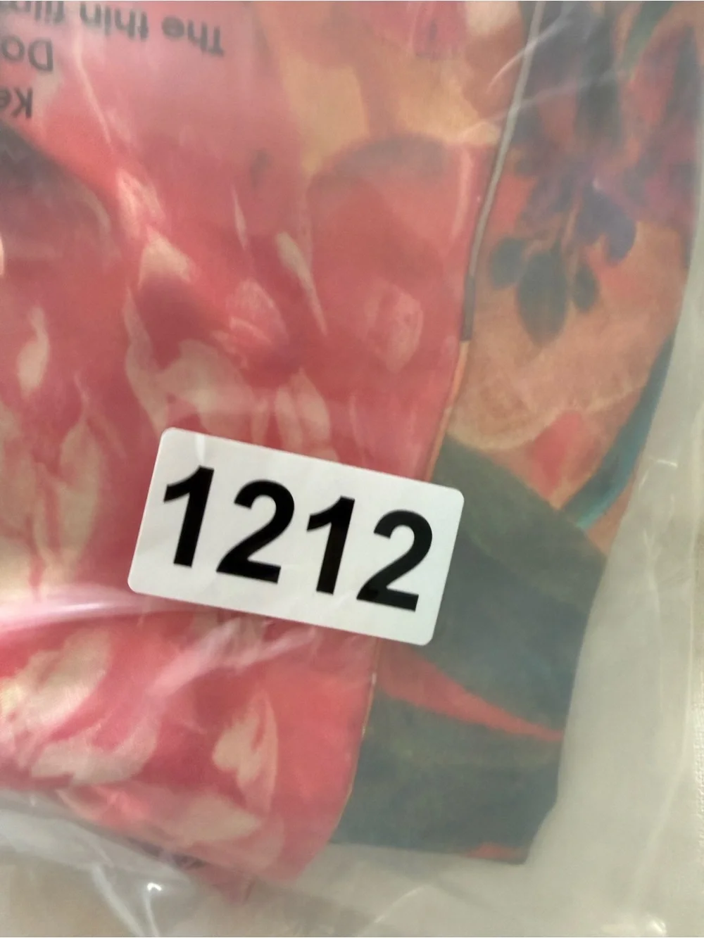 Floral Pink Silk Scarf EUC 1212